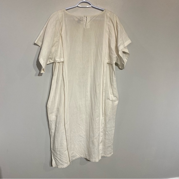 Vintage Garconne dress Ramie / Cotton made in Hong Kong - Picture 11 of 15